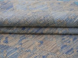 Close-up detail of New Modern Design rug from Pakistan showing Wool weave