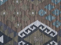 Central medallion detail of New Modern Design rug from Pakistan