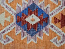 Central medallion detail of New Modern Design rug from Pakistan