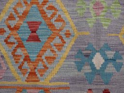 Central medallion detail of New Modern Design rug from Pakistan