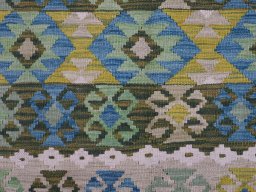Central medallion detail of New Modern Design rug from Pakistan