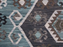 Central medallion detail of New Modern Design rug from Pakistan