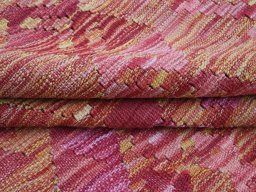 Close-up detail of New Modern Design rug from Pakistan showing Wool weave