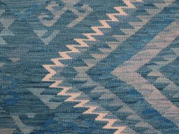 Central medallion detail of New Modern Design rug from Pakistan