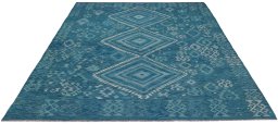 Full view of New Modern Design rug from Pakistan, 287 × 256 cm in Multi Color tones