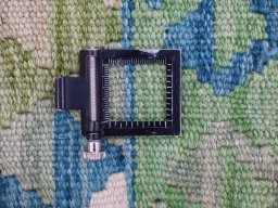 Corner detail of New Modern Design rug showing border pattern and Wool pile
