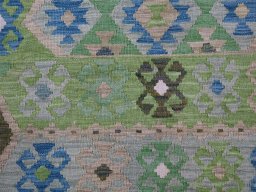 Central medallion detail of New Modern Design rug from Pakistan