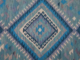 Central medallion detail of New Modern Design rug from Pakistan