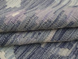 Close-up detail of New Modern Design rug from Pakistan showing Wool weave