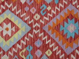 Central medallion detail of New Modern Design rug from Pakistan