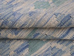 Close-up detail of New Modern Design rug from Pakistan showing Wool weave