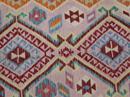 Central medallion detail of New Modern Design rug from Pakistan