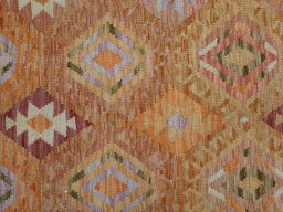 Central medallion detail of New Modern Design rug from Pakistan