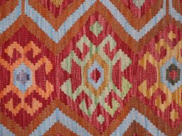Central medallion detail of New Modern Design rug from Pakistan