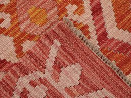 Surface texture of New Modern Design rug with natural Wool and intricate pattern