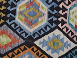 Central medallion detail of New Modern Design rug from Pakistan