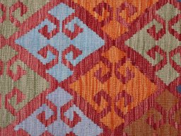 Central medallion detail of New Modern Design rug from Pakistan