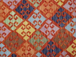 Central medallion detail of New Modern Design rug from Pakistan