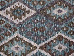 Central medallion detail of New Modern Design rug from Pakistan