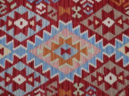 Central medallion detail of New Modern Design rug from Pakistan