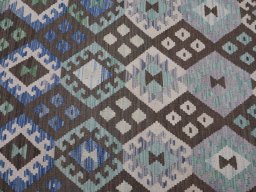 Central medallion detail of New Modern Design rug from Pakistan