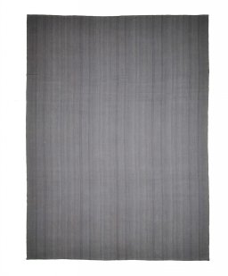 Full view of New Modern Design rug from Iran / Persia, 372 × 280 cm in Gray tones