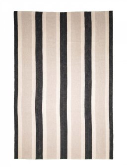 Full view of New Modern Design rug from Iran / Persia, 305 × 203 cm in Cream tones