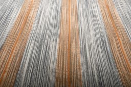 Full view of New Modern Design rug from Iran / Persia, 354 × 255 cm in Yellow tones