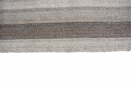 Close-up detail of New Modern Design rug from Iran / Persia showing Wool weave