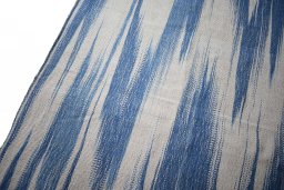 Surface texture of New Modern Design rug with natural Wool and intricate pattern