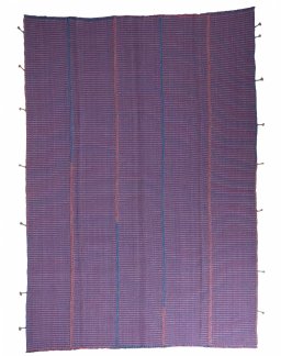 Full view of New Modern Design rug from Iran / Persia, 370 × 265 cm in Red tones
