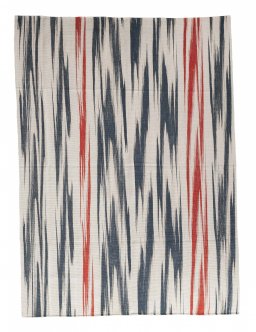 Full view of New Modern Design rug from Iran / Persia, 360 × 263 cm in Beige tones