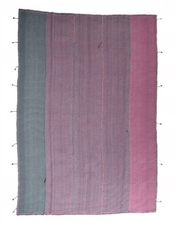 Full view of New Modern Design rug from Iran / Persia, 368 × 262 cm in Red tones