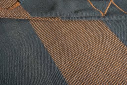 Full view of New Modern Design rug from Iran / Persia, 302 × 205 cm in Blue tones