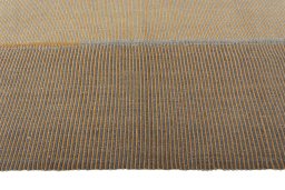Close-up detail of New Modern Design rug from Iran / Persia showing Wool weave