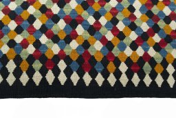Central medallion detail of New Modern Design rug from Iran / Persia