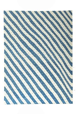 Full view of New Modern Design rug from Iran / Persia, 305 × 225 cm in Beige tones