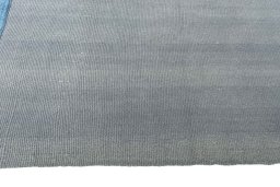 Close-up detail of New Modern Design rug from Iran / Persia showing Wool weave