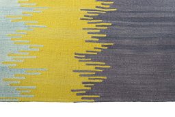 Central medallion detail of New Modern Design rug from Iran / Persia