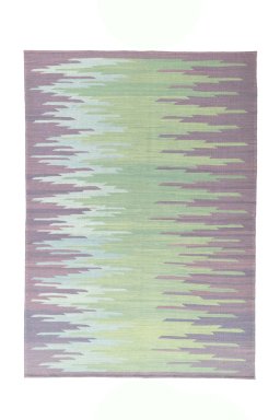 Full view of New Modern Design rug from Iran / Persia, 220 × 155 cm in Red tones