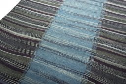 Surface texture of New Modern Design rug with natural Wool and intricate pattern