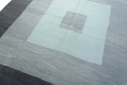 Surface texture of New Modern Design rug with natural Wool and intricate pattern