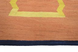 Central medallion detail of New Modern Design rug from Iran / Persia