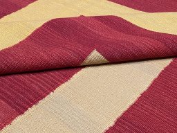 Surface texture of New Modern Design rug with natural Wool and intricate pattern