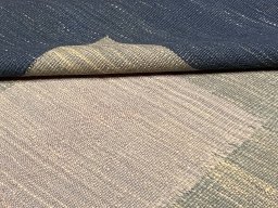 Surface texture of New Modern Design rug with natural Wool and intricate pattern