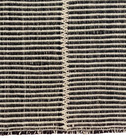 Close-up detail of New Modern Design rug from Iran / Persia showing Wool weave