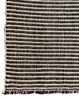 Full view of New Modern Design rug from Iran / Persia, 245 × 175 cm in Yellow tones