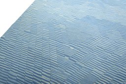 Surface texture of New Modern Design rug with natural Wool and intricate pattern