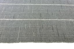 Close-up detail of New Modern Design rug from Iran / Persia showing Wool weave