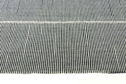 Close-up detail of New Modern Design rug from Iran / Persia showing Wool weave